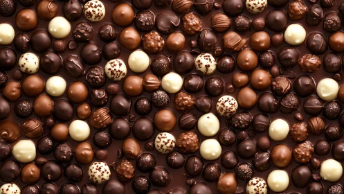 Indulgent Chocolate Truffle Collection in Delicious Harmony.