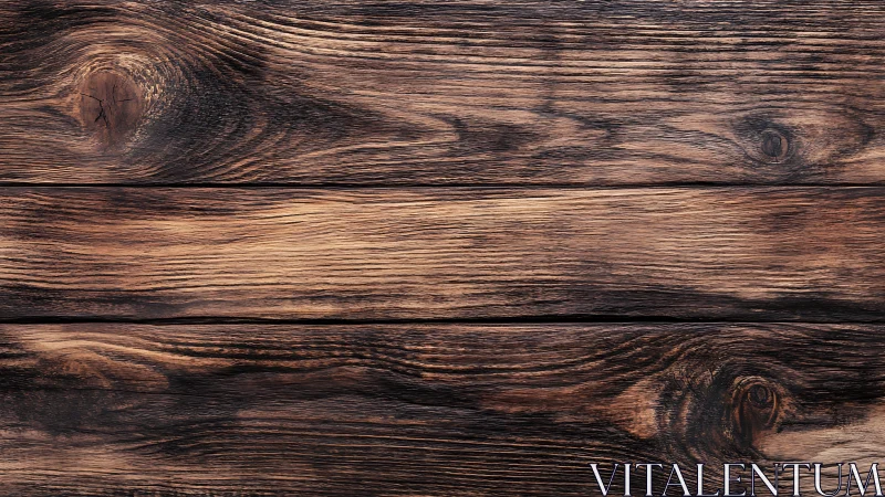 Weathered wooden planks with rich brown grain texture.