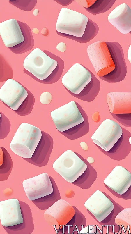 Vibrant Bath Products on Pink.