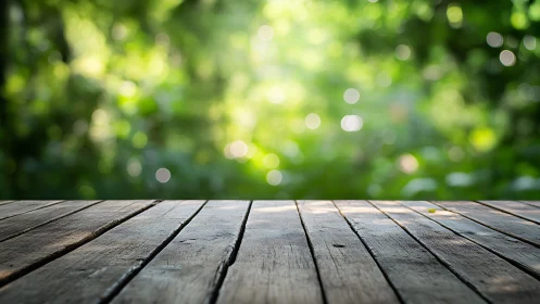 Weathered Timber Dreams: Nature's Bokeh Theater.
