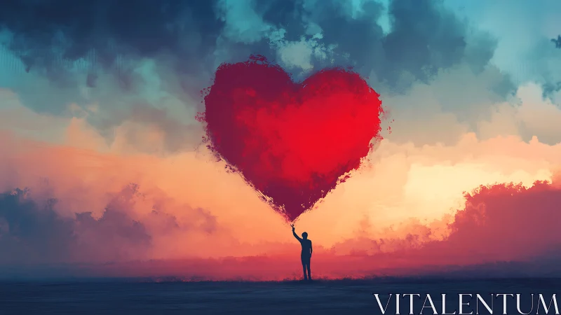 Heart in the Sky: A Dreamer's Promise Unfolds.