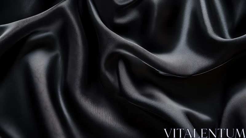 High-resolution textile surface exhibiting complex fabric draping with precise light refraction