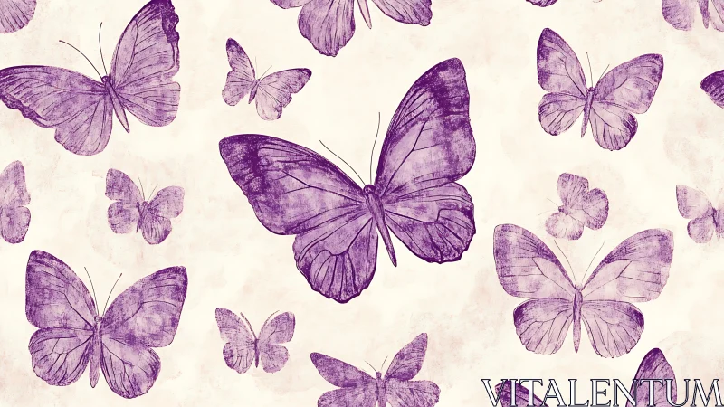Lavender inkwing butterflies drift across parchment skies.