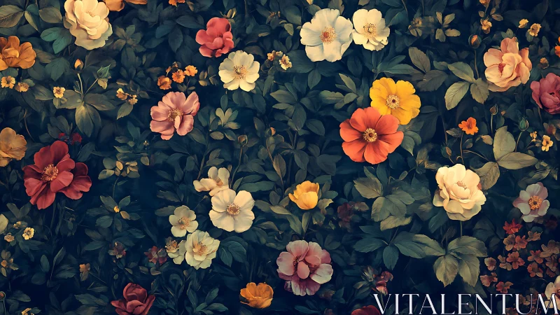 Garden Dreams with Vintage Blooms.