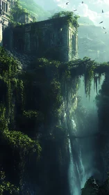 Lost cliffside ruins welcome sunlight and sweeping mists