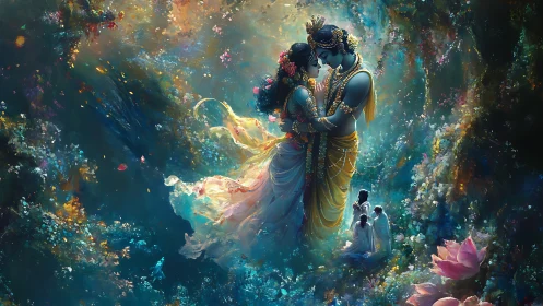 Radiant Divine Love - A Magical Celestial Reunion