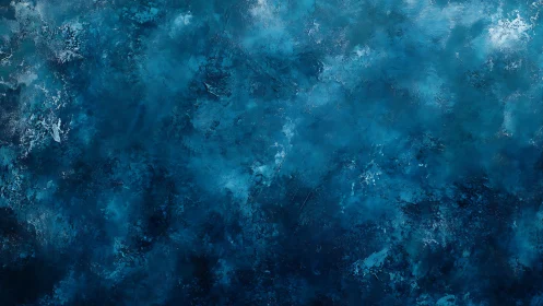 Textured abstract marine blue field with atmospheric depth.