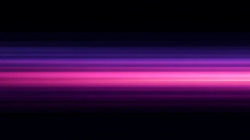 Vibrant Neon Horizontal Lines Abstract Art in Purple and Pink.