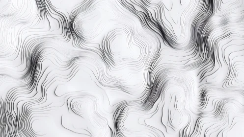 Contours of Quiet Turbulence in Whispered Monochrome.