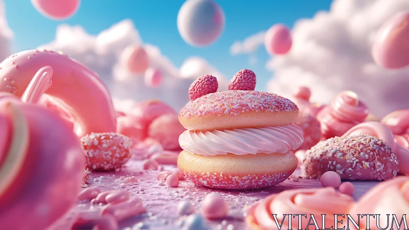 Sweet Dream Treats in a Cotton Candy Sky.