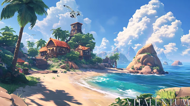 Tropical Island Home: Where Adventure Meets Paradise.