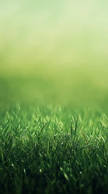 Morning blades of grass quietly rehearse the light