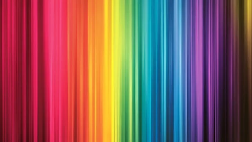 Vertical spectrum bands in continuous color gradient pattern.