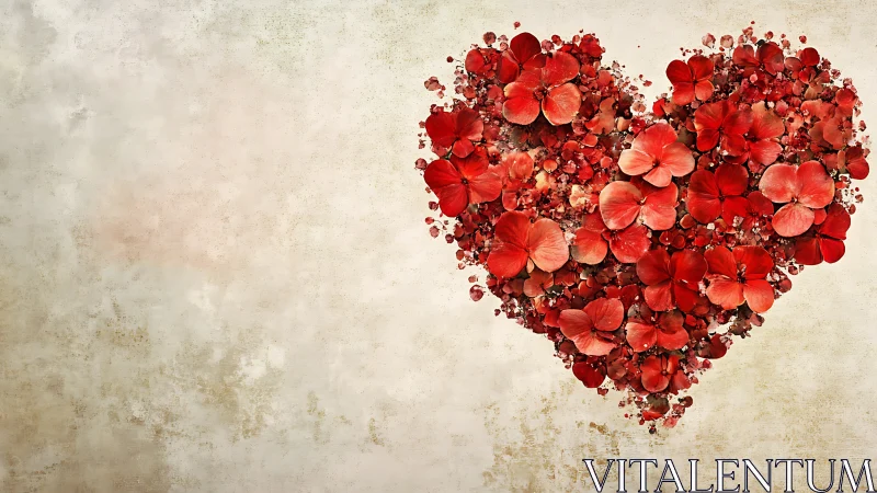 Love Blooms: Red Flowers Form a Beating Heart.