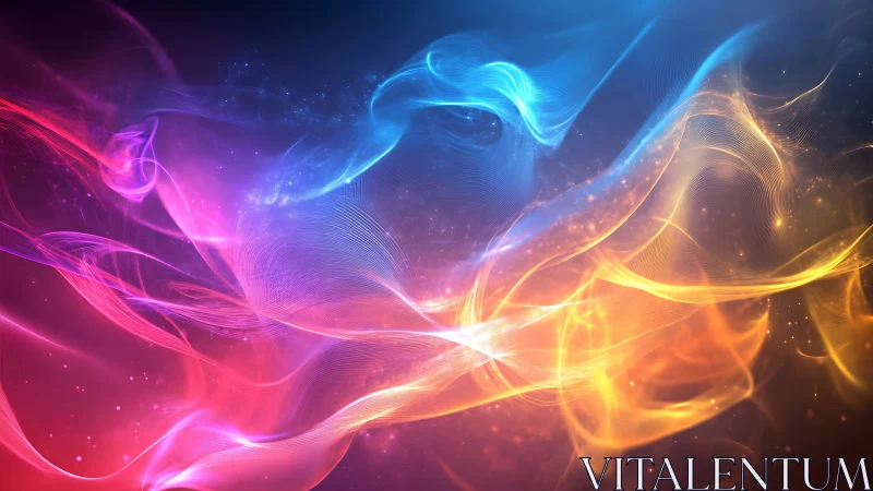 Chromatic light waves in dynamic flowing motion. Period.