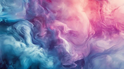 Volumetric color clouds with turbulent gradients and soft diffusion