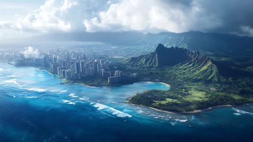 Honolulu Meets Mountains: Where Urban Energy Embraces Nature.