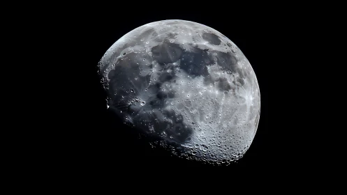 High-resolution lunar terminator study reveals cratered regolith