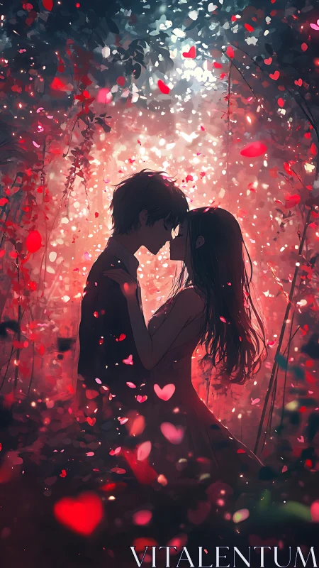 Two Souls Collide in Radiant Heart Storm