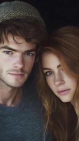 Two Souls Connected: A Portrait of Warmth and Quiet Togetherness.