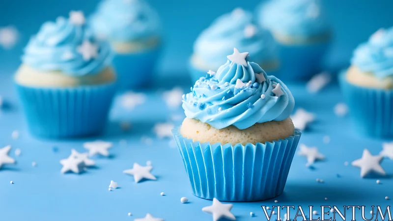 Celestial Swirls: Frosted Dreams Dance Beneath Starlit Skies