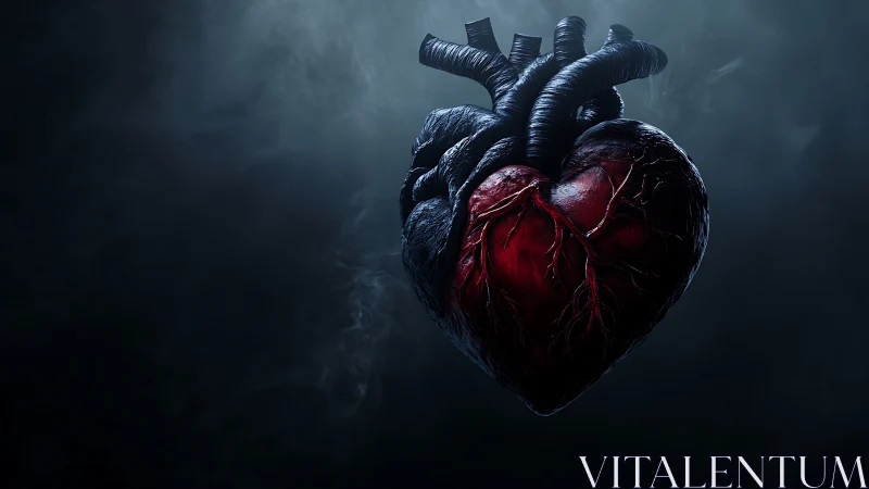 A Organ of Shadows Beats with Crimson Vitality.