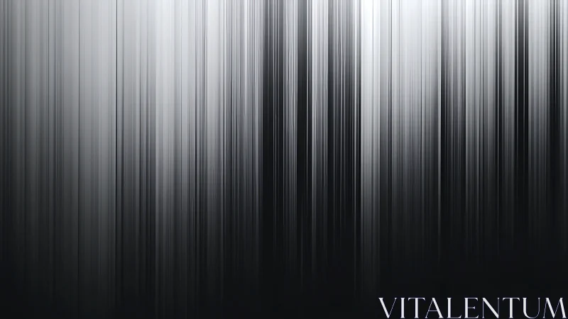 Monochrome vertical streaks create luminous gradient field