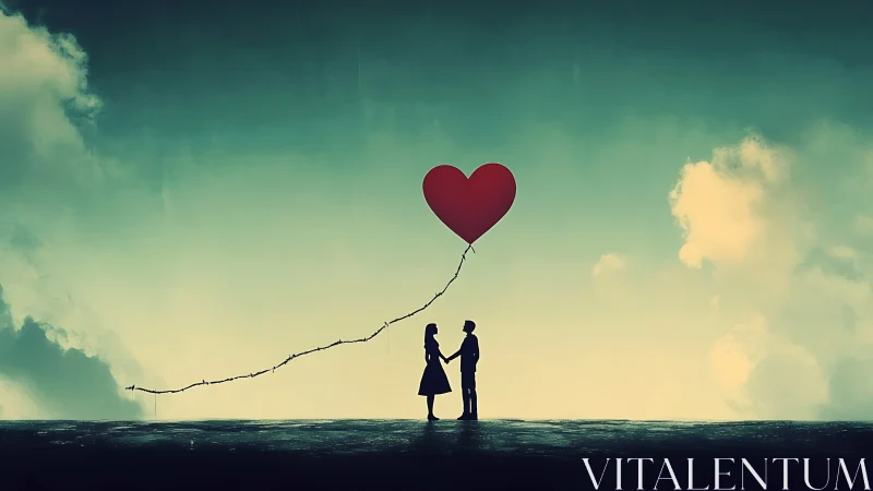 Two Hearts Reach for the Sky.