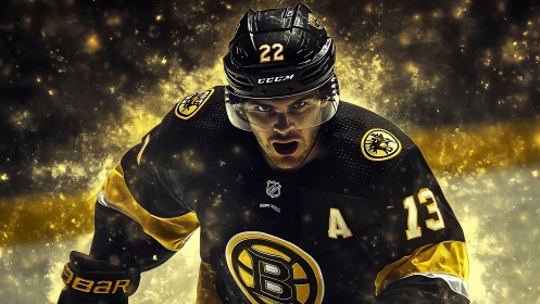 Electrifying hockey forward charges ahead in golden energy