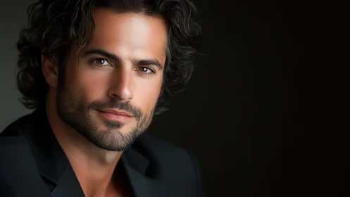 Warmly lit portrait of a thoughtful, confident gentleman.