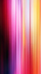 Neon Rainfall Of Vertical Color Streams In Soft Motion.