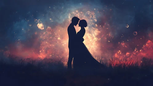 Romance Glows Against a Fiery Sky of Shared Dreams