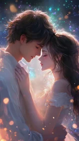 Two Hearts Glowing in Starlight.