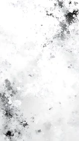 Monochrome ink dispersion texture with high-key negative space.