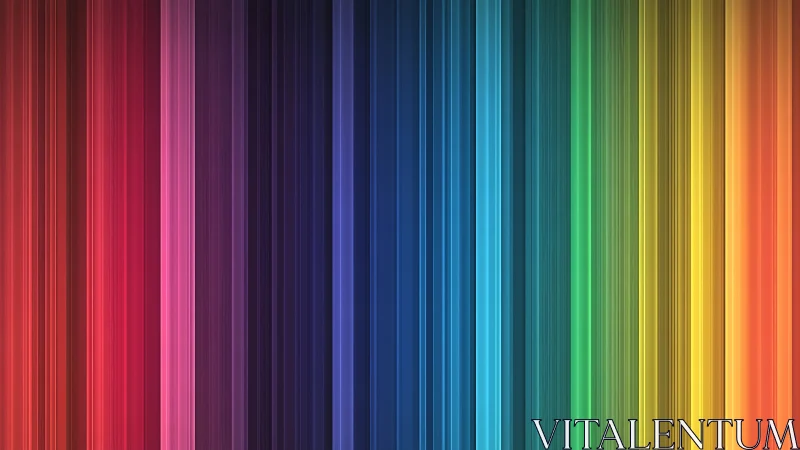 Vertical multicolor gradient bars in full spectrum layout.