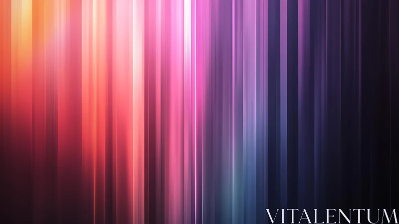 Vibrant vertical light streaks abstract background in neon hues.
