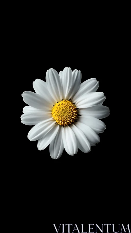 White Daisy Bloom: Nature's Simple Perfection.