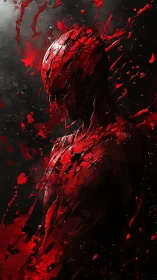 Crimson Shard Phantom Melting From the Shadows of Night.