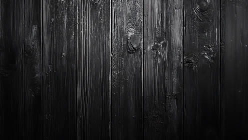 Textured black wooden planks create a sleek dramatic backdrop