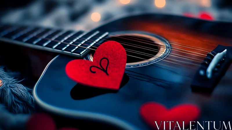 Musical Heartstrings: Love's Acoustic Serenade.