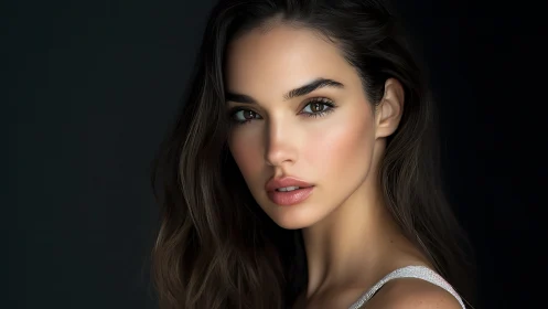 High-resolution photorealistic portrait with soft rim lighting.