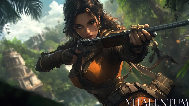 Jungle sharpshooter freezes time with a single focused gaze