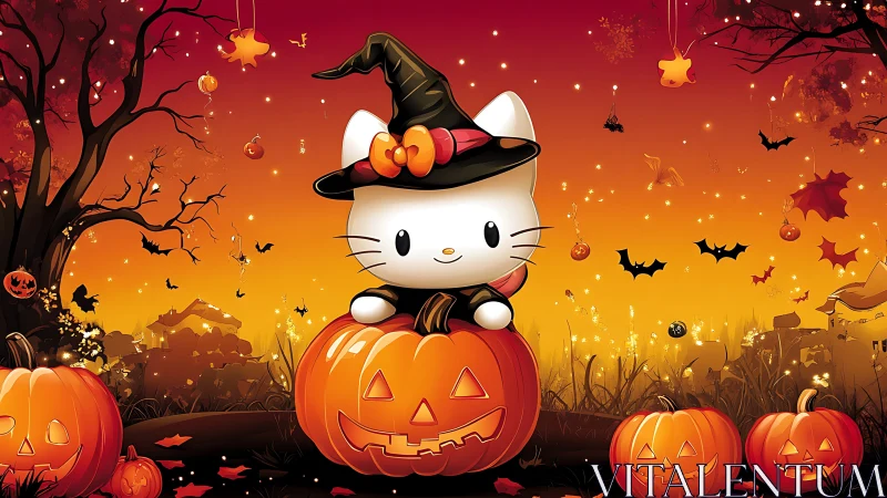 Hello Kitty's Magical Halloween Pumpkin Adventure.