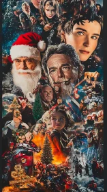 Christmas memories collide in a swirling cinematic tapestry