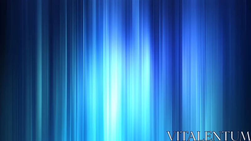 Abstract blue vertical light streaks digital background design.
