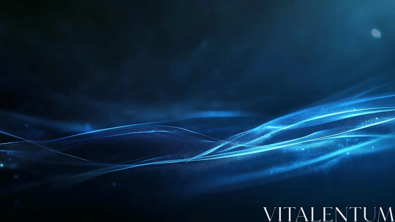 Blue luminescent energy waves on dark gradient cosmic field