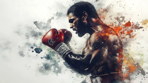 A Boxer's Power and Passion Come Alive