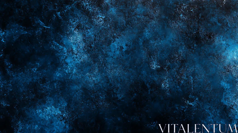 Deep indigo cosmic texture evokes moody celestial space.