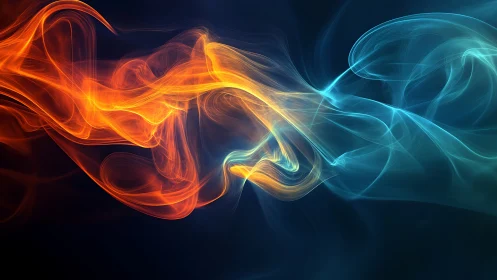 Thermodynamic flux ribbons in dual-color turbulent interaction.