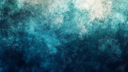 Textured teal gradient evoking oceanic atmospheric depth.